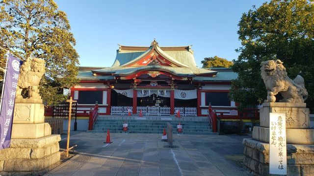 潮田神社の社殿