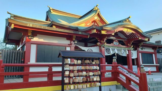 潮田神社の社殿