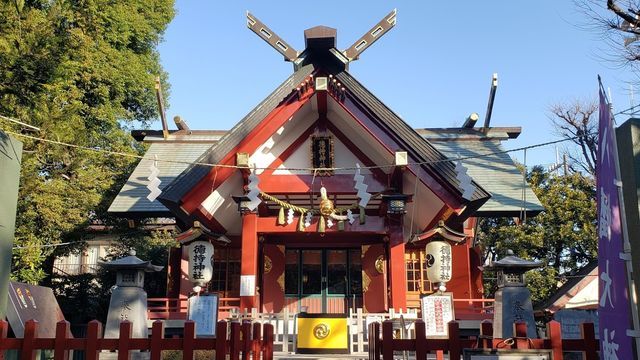 徳持神社の社殿