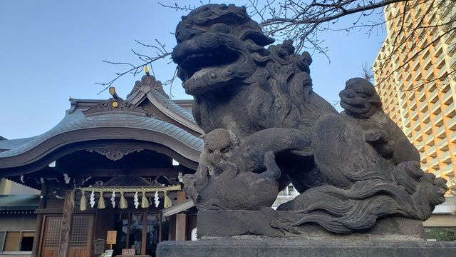 磐井神社の狛犬