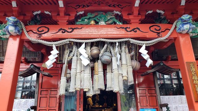 海南神社の拝殿