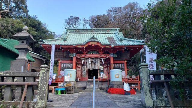 海南神社の拝殿