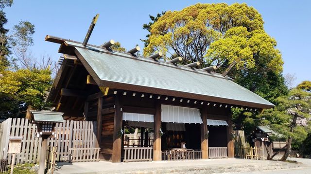 伊勢山皇大神宮拝殿