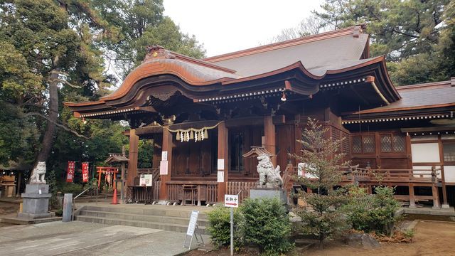 等々力玉川神社の社殿