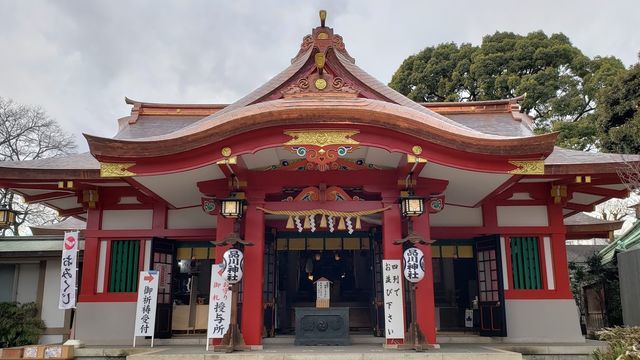 品川神社拝殿