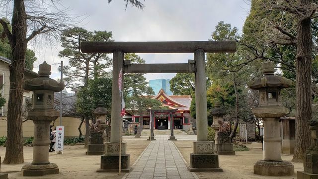 品川神社の第二の鳥居