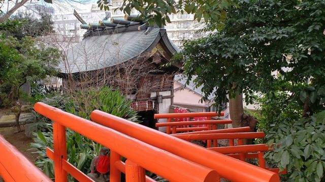 品川神社境内社/阿那稲荷神社と千本鳥居