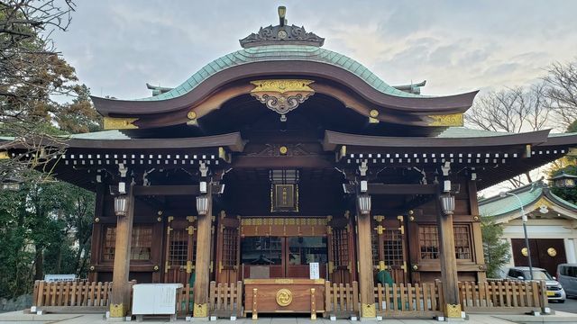 六郷神社の拝殿