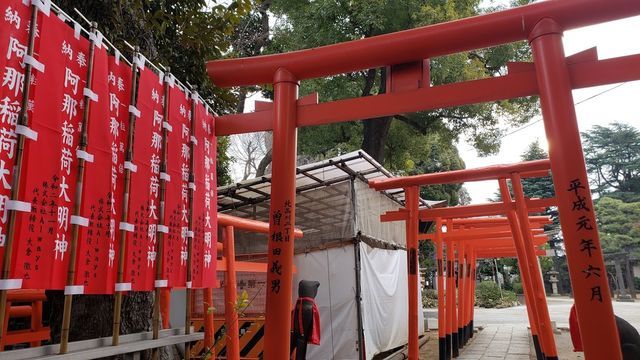 品川神社境内社/阿那稲荷神社の千本鳥居