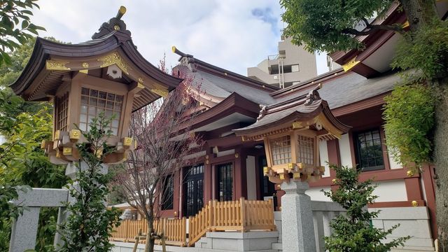 蒲田八幡神社の社殿