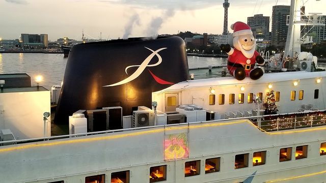 大さん橋夕景