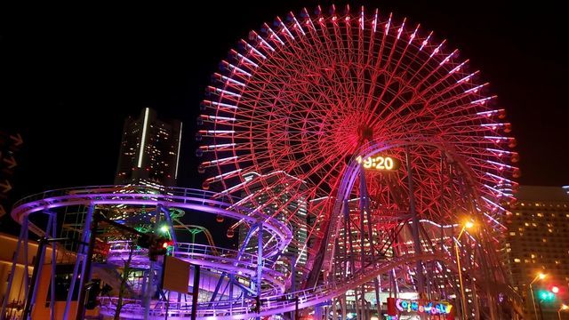 みなとみらい夜景/コスモワールド