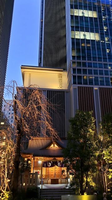 夜の福徳神社