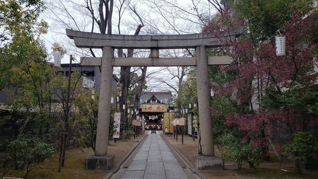 溝口神社の鳥居