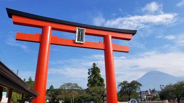 富士山本宮浅間神社の鳥居