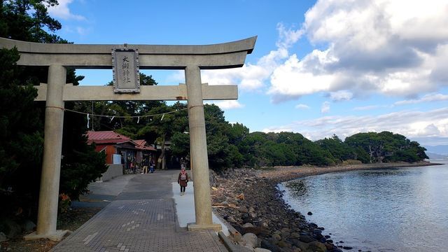 大瀬神社の鳥居