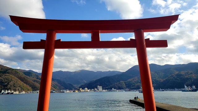 諸口神社の鳥居