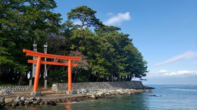 諸口神社の鳥居