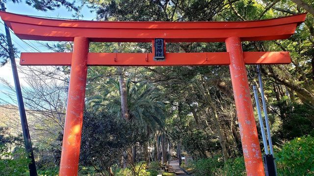 諸口神社の鳥居