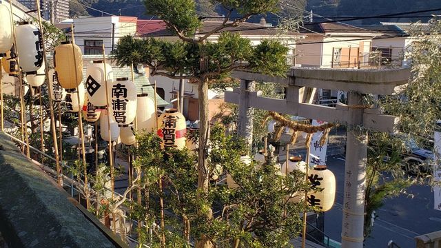 西叶神社の鳥居