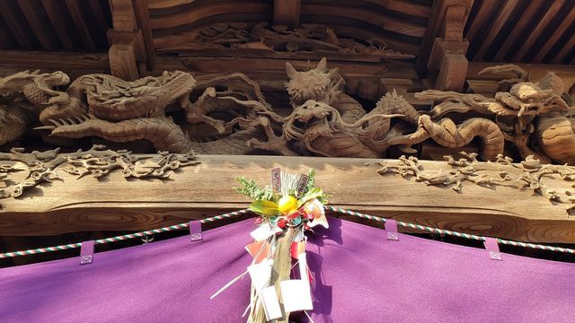 西叶神社の社殿