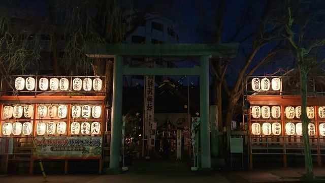 築地波除神社の鳥居
