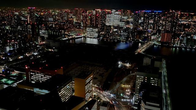 カレッタ汐留46階展望スペースからの眺望