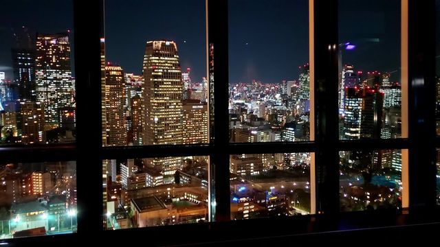 東京タワーからの夜景