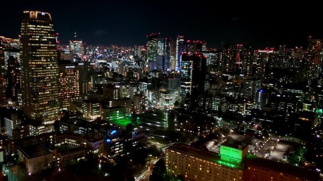 東京タワーからの夜景