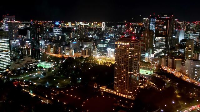 東京タワーからの夜景