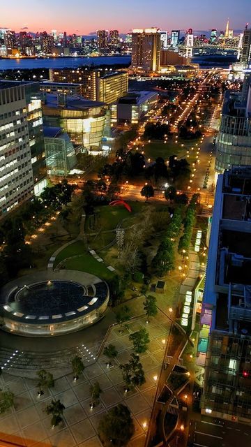 テレコムセンターからの夜景