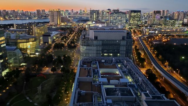 テレコムセンターからの夜景