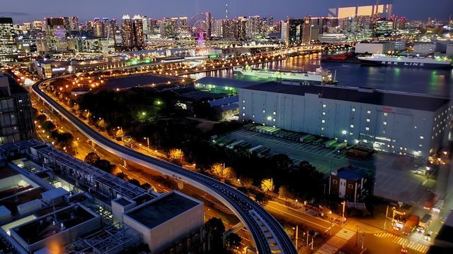 テレコムセンターからの夜景