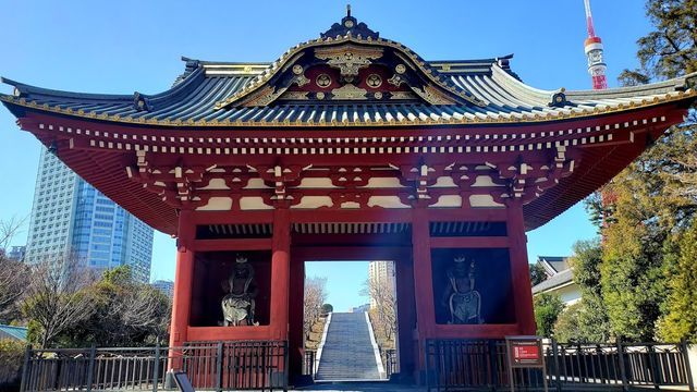 旧台徳院霊廟惣門