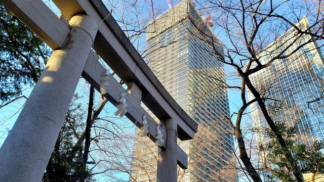愛宕神社の鳥居
