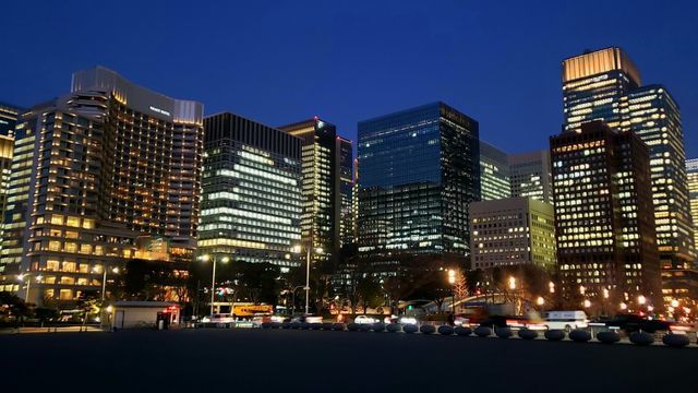皇居外苑近く