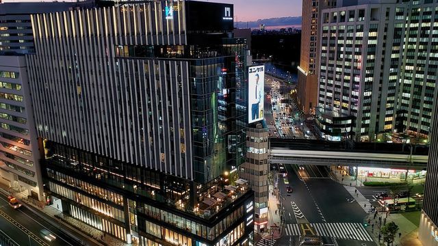 東急プラザ銀座/キリコテラスからの夜景