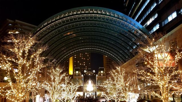 恵比寿ガーデンプレイスのウインターイルミネーション