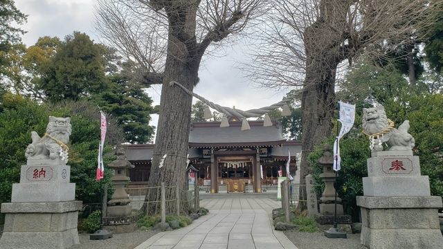 亀ヶ池八幡宮の境内