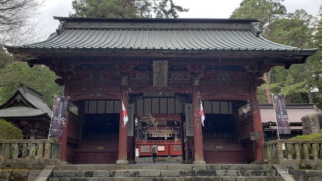 北口本宮浅間神社の御神門