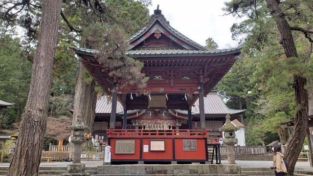 北口本宮浅間神社の神楽殿