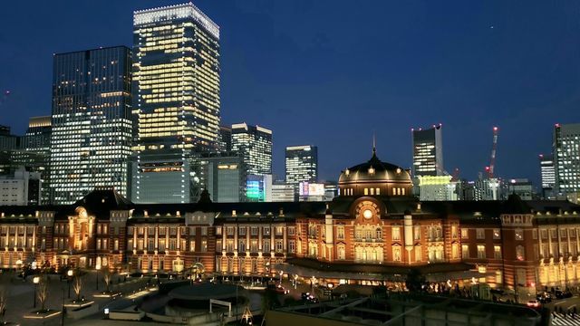 丸ビルからの夜景