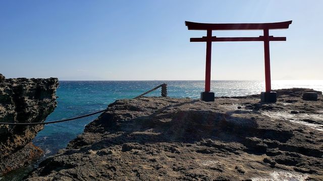 白浜神社の鳥居