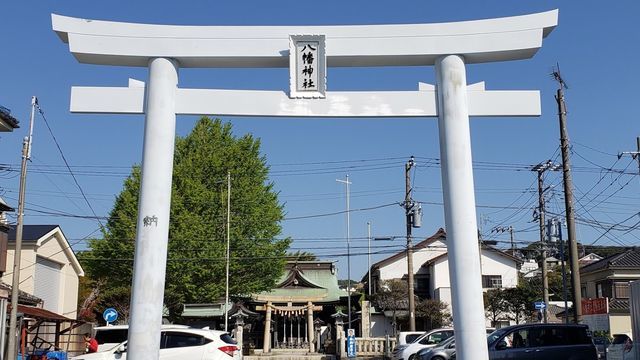 鴨居八幡神社の鳥居