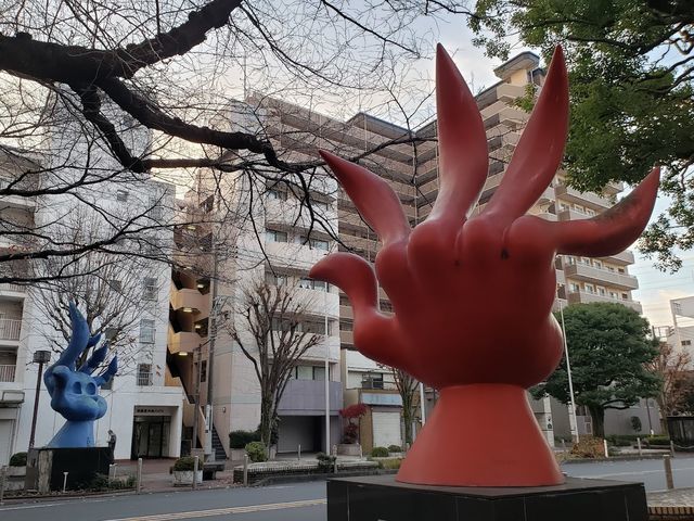 岡本太郎　輝く手　オブジェ　現代アート 岡本太郎 輝く手 オブジェ 現代アート - メルカリ