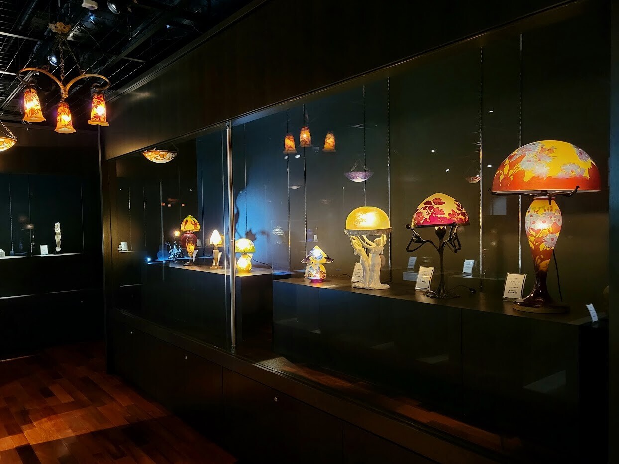 上野良樹 窯変硝子平水指 共箱 美品 硝子 ガラス 古美術 【正