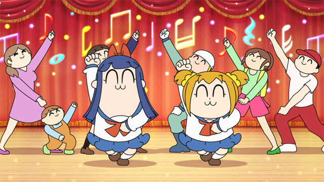 ポプテピピック２期1話感想 エンドレスラブ面白かったー すっとぼけ ただ叫ぶだけ