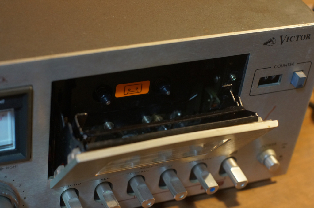 ビクターの古いカセットデッキ KD-31 - 古いものが好き