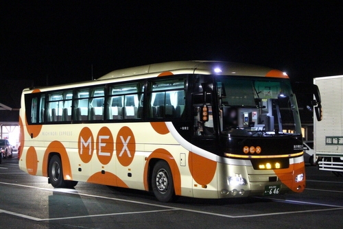 乗車した岩手県北バス646号車 - バスターミナルなブログ
