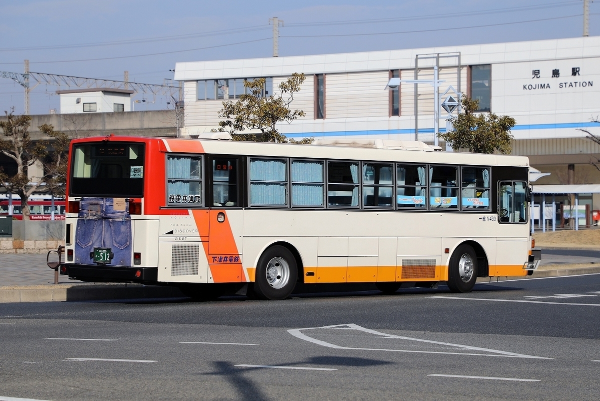 下津井電鉄の電車についての略解
